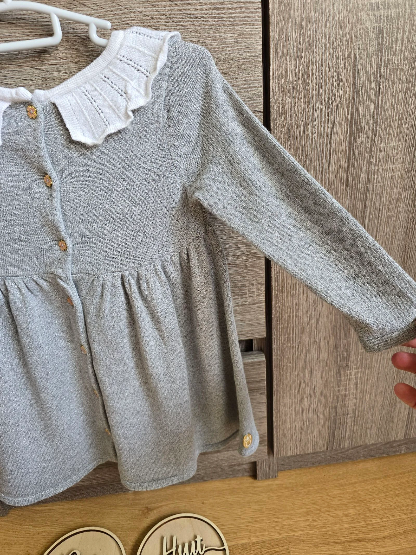Roupa Bebê Feminina - Vestido cinza - Sergent Major - 18 meses 80 cm – photo 9